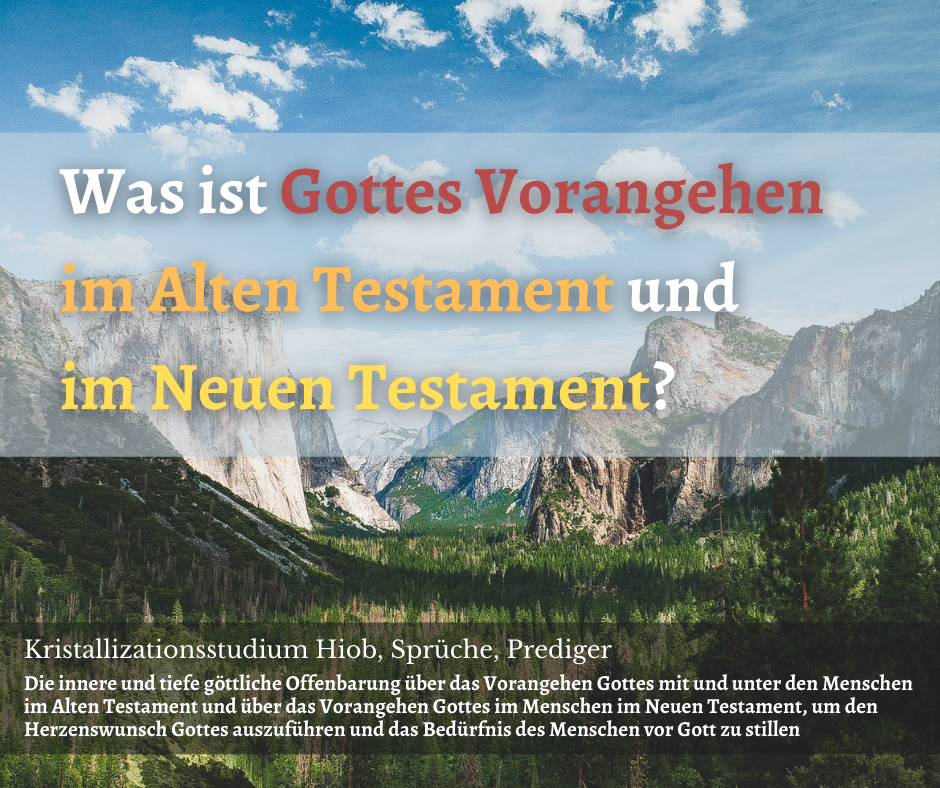 Name Für Gott Im Alten Testament 6 Buchstaben Die innere und tiefe göttliche Offenbarung über das Vorangehen Gottes